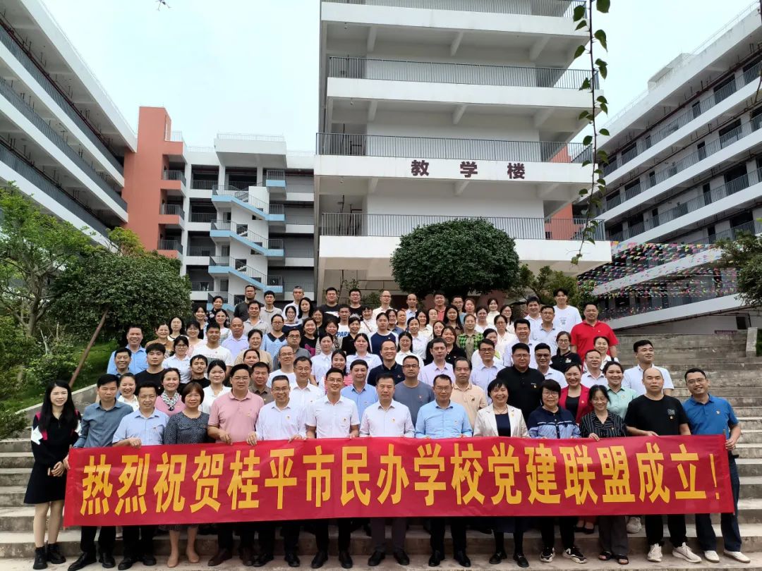 党建联盟聚合力　民办发展焕新机——桂平市党建联盟成立仪式暨主题党日活动 丨星空（中国）